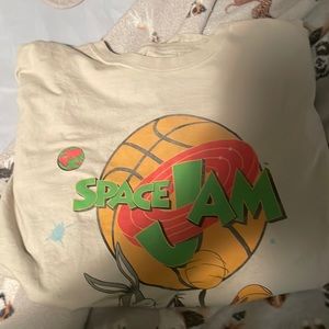 Size large space Jam shirt